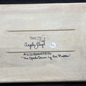 The Upside Down Large Rectangular Platter by Pourin’ My Heart Out - Fluid Art by Angela Lloyd 