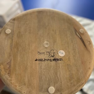 The Upside Down Two Tiered Platter by Pourin’ My Heart Out - Fluid Art by Angela Lloyd 