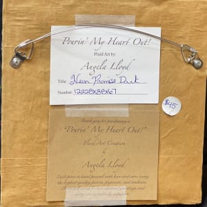 Neon Promise, Dark by Pourin’ My Heart Out - Fluid Art by Angela Lloyd 