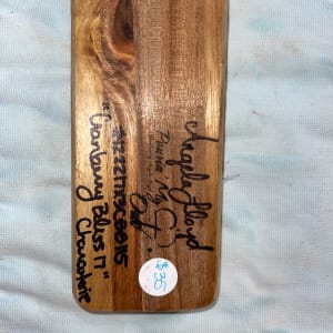 Cranberry Bliss 17” Charcuterie Board by Pourin’ My Heart Out - Fluid Art by Angela Lloyd 