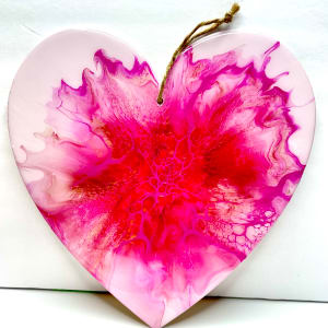 Pink Splash Heart 