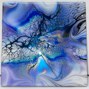 6"x6" Tiles- Assorted by Pourin’ My Heart Out - Fluid Art by Angela Lloyd 