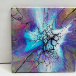 6"x6" Tiles- Assorted by Pourin’ My Heart Out - Fluid Art by Angela Lloyd 