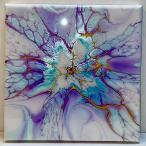 Robin Mist by Pourin’ My Heart Out - Fluid Art by Angela Lloyd 