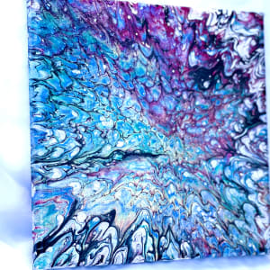 Mob Scene by Pourin’ My Heart Out - Fluid Art by Angela Lloyd 