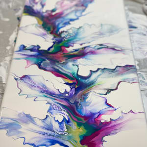 Nilavae by Pourin’ My Heart Out - Fluid Art by Angela Lloyd 