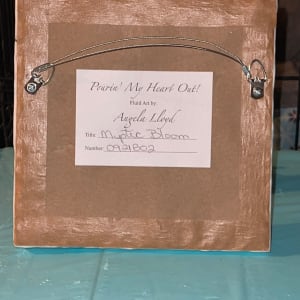 Mystic Bloom by Pourin’ My Heart Out - Fluid Art by Angela Lloyd 