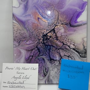 Enchanted by Pourin’ My Heart Out - Fluid Art by Angela Lloyd 