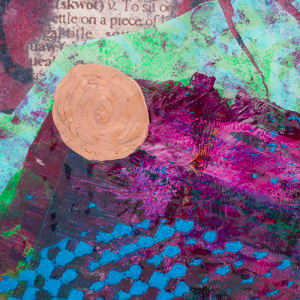 Collage, Magenta by Heather Elliott 