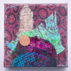 Collage, Magenta by Heather Elliott 