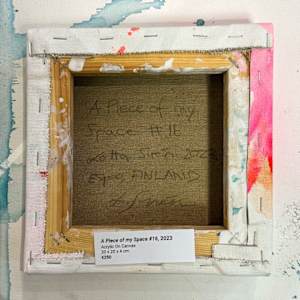 A Piece of my Space #16 by Lotta Sirén  Image: Back