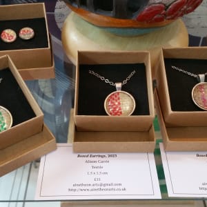 Boxed pendants by Alison Carrie