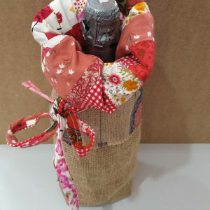 Jute Bottle Bags #2 by Alison Carrie