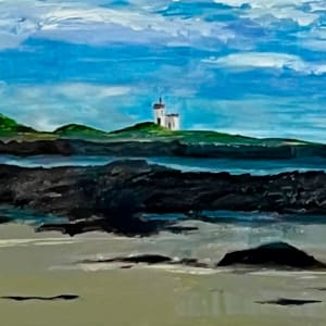 Elie Beach lighthouse by Derek Allan