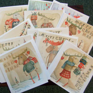 Assorted Greetings Cards by Lena Knight by Lena Knight