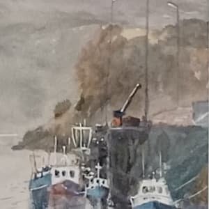 Working Boats - Portree, Isle of Skye by Sandy McCurdy