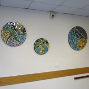 Community Mosaics by Bette Ann Libby  Image: Garden Conference Room, Boston Children's Hospital, Boston, MA