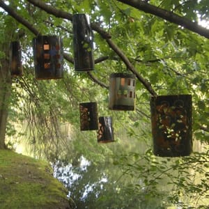 Studios Without Walls by Bette Ann Libby  Image: Lanterns, 2009 Riverway