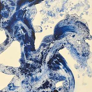 Savored Tears (in Ultramarine Deep) by Ellen Hathaway, Image 2.