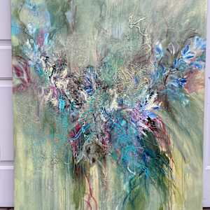 Persephone by Ellen Hathaway  Image: This is another variation afterwards playing with similar composition in a portrait orientation, vertical. 