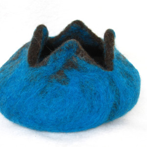 Turquoise Pomegranate Pot #1 by Barbetta Lockart