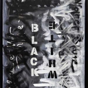 Black is White, White is Black by Tascher Art Studio