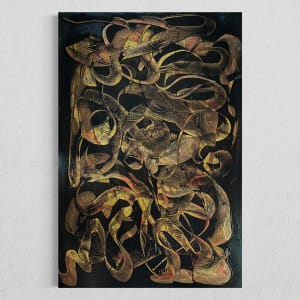 Komainu - The Guardian Lion by Dominick Tascher Art 