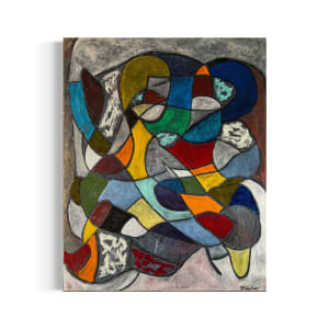 Proud Harlequins by Tascher Art Studio 