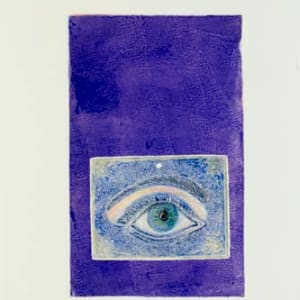 Milagro Eye-Purple by Lisa Z. Lindahl