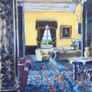 Plein Castle Markree by Sharon Rusch Shaver