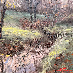 Plein Spring Reflections by Sharon Rusch Shaver, Image 1.