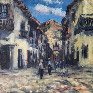 Plein Cuzco by Sharon Rusch Shaver