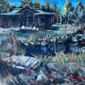 Plein Perry Mansfield by Sharon Rusch Shaver