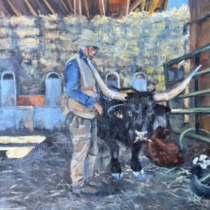 Plein Glas Deffryn Ranch by Sharon Rusch Shaver