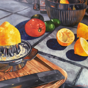 Lemons & Tomatoes by Sharon Rusch Shaver