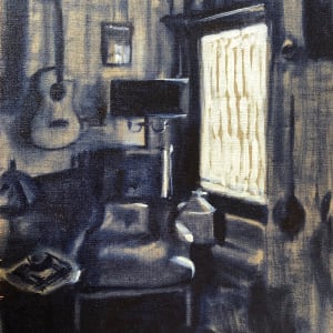Plein Livingroom by Sharon Rusch Shaver