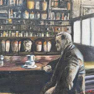 Coffee in the Pub by Sharon Rusch Shaver