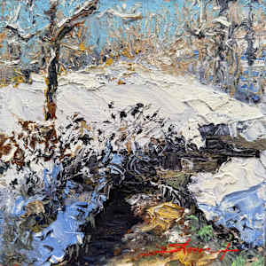 Plein Winter Excites by Sharon Rusch Shaver