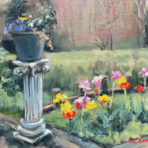 Plein Early Spring by Sharon Rusch Shaver
