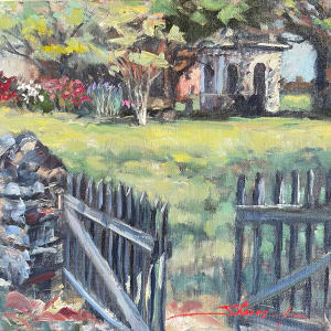Plein Cragfont Gate by Sharon Rusch Shaver