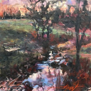 Evening Study by Sharon Rusch Shaver