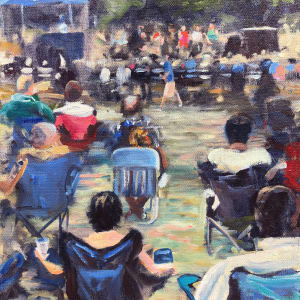 Plein Outdoor Festival by Sharon Rusch Shaver