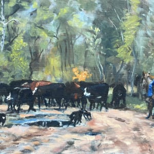 Cattle, Dogs and Cowboys by Sharon Rusch Shaver