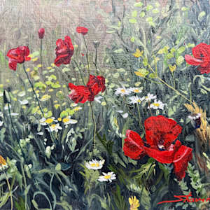Poppies by Sharon Rusch Shaver, Image 1.