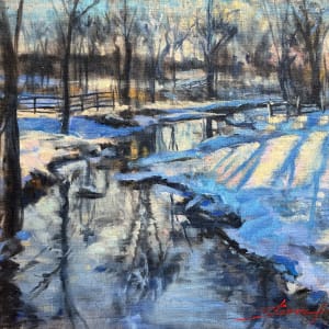 Winter Sleep Sketch by Sharon Rusch Shaver