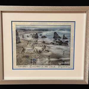 Bandon Labyrinth (7" x 8.25" by Sandy Brown Jensen, Image 2.