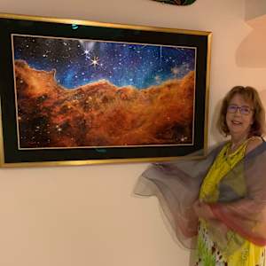 Cosmic Cliffs by Sandy Brown Jensen 