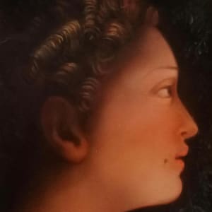 Girl's face, profile by Peter Thomas Foster, Image 2.