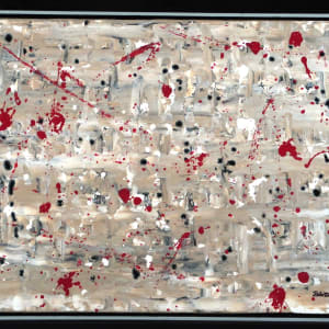 Sedate Pollock  Image: Sedate Pollock by BLAZE (framed).