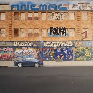 Urban Blight, Oakland: The Washouse as seen in 2003  Image: Image #2 of the Washouse Series